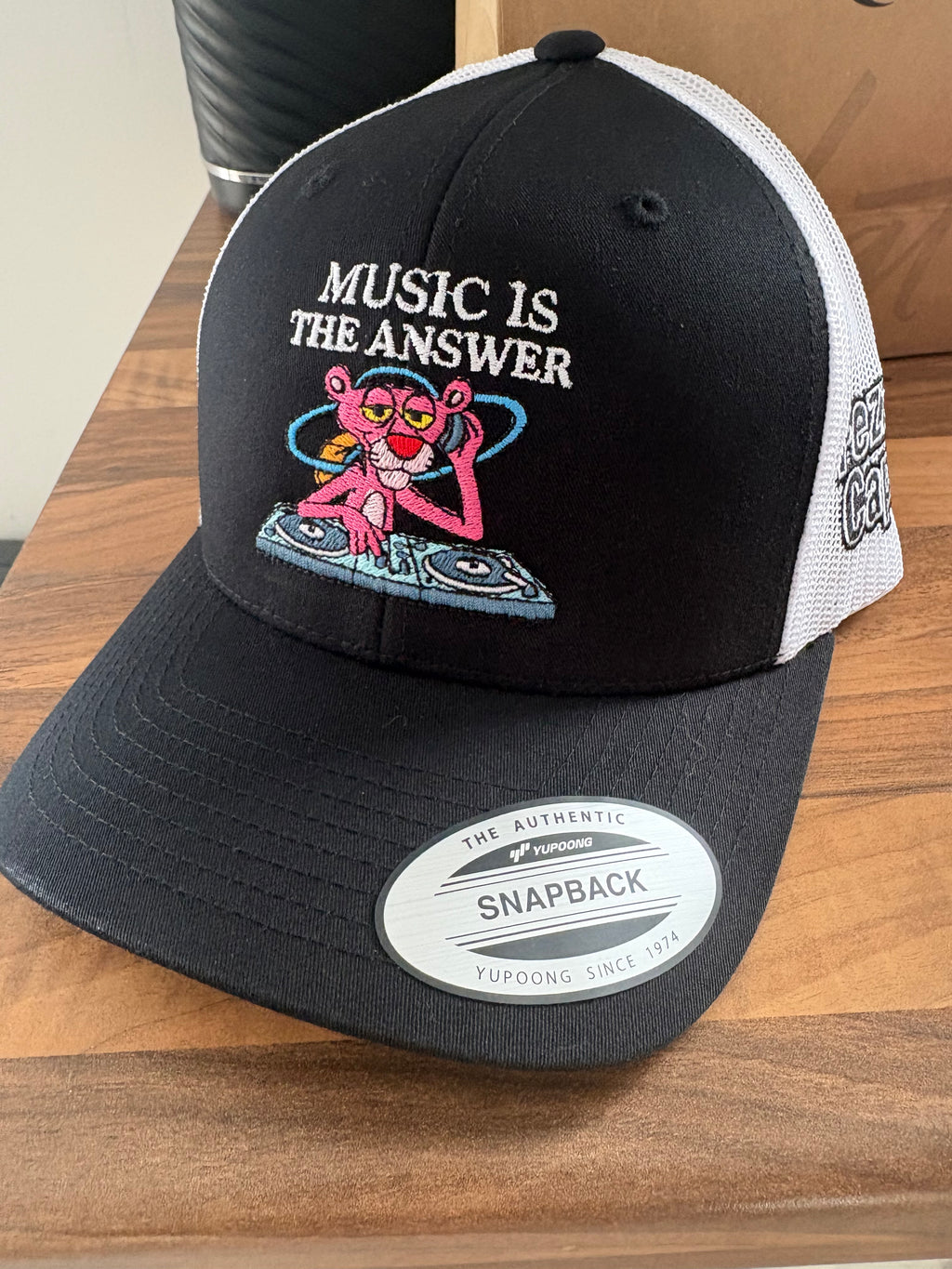 Pink Panther Music Is The Answer- Black/White