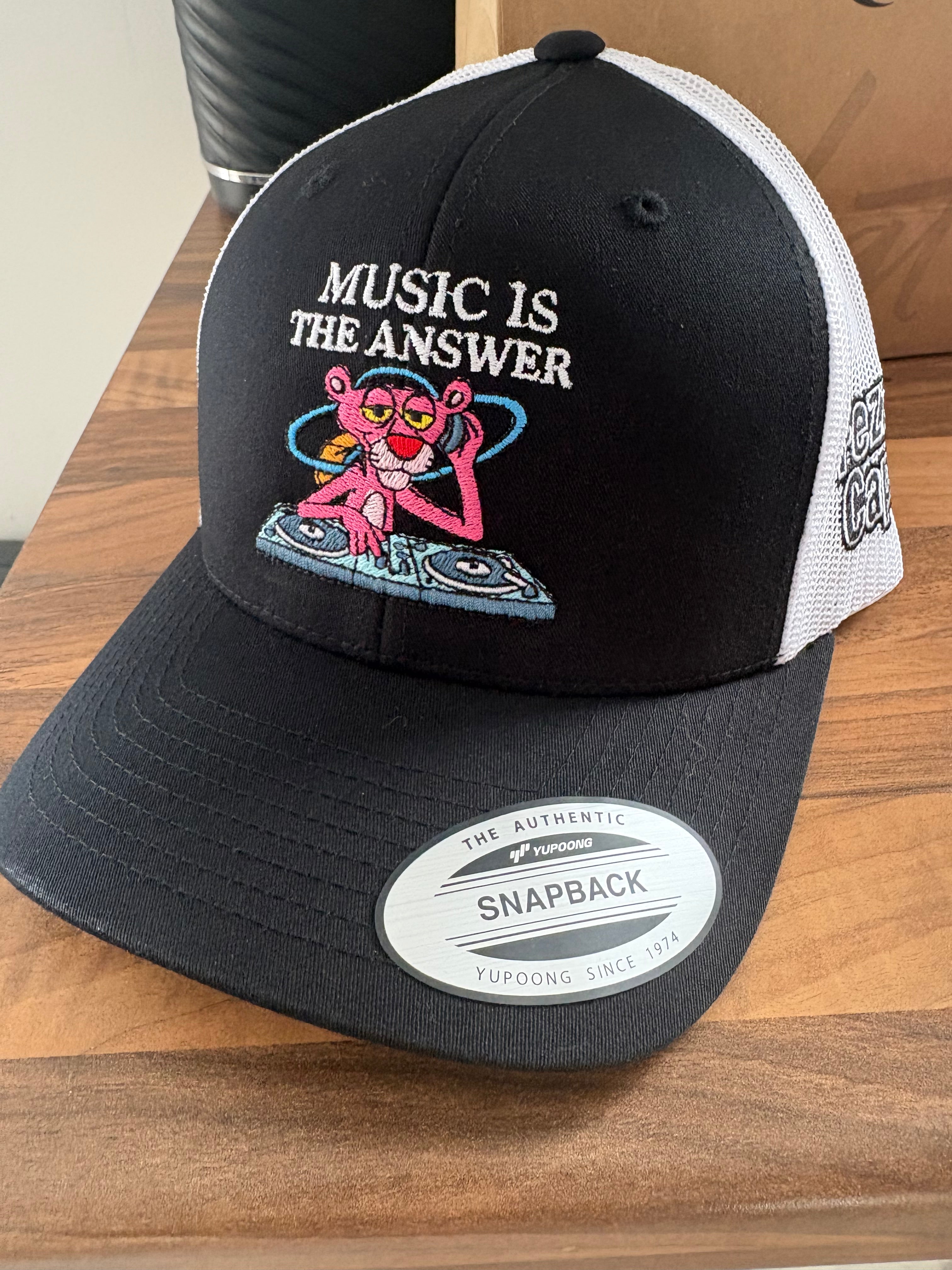 Pink Panther Music Is The Answer- Black/White