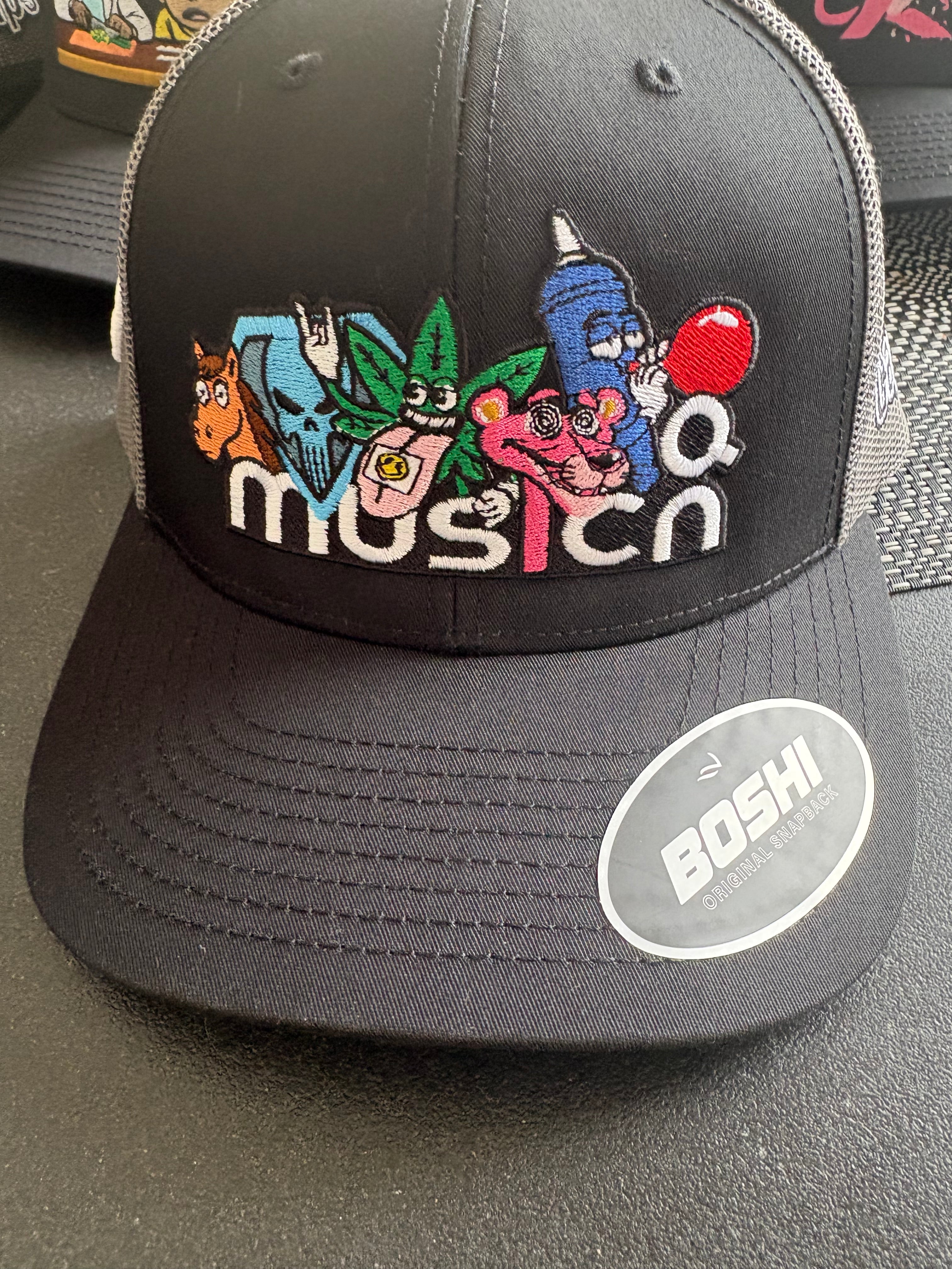 Music on- black/grey
