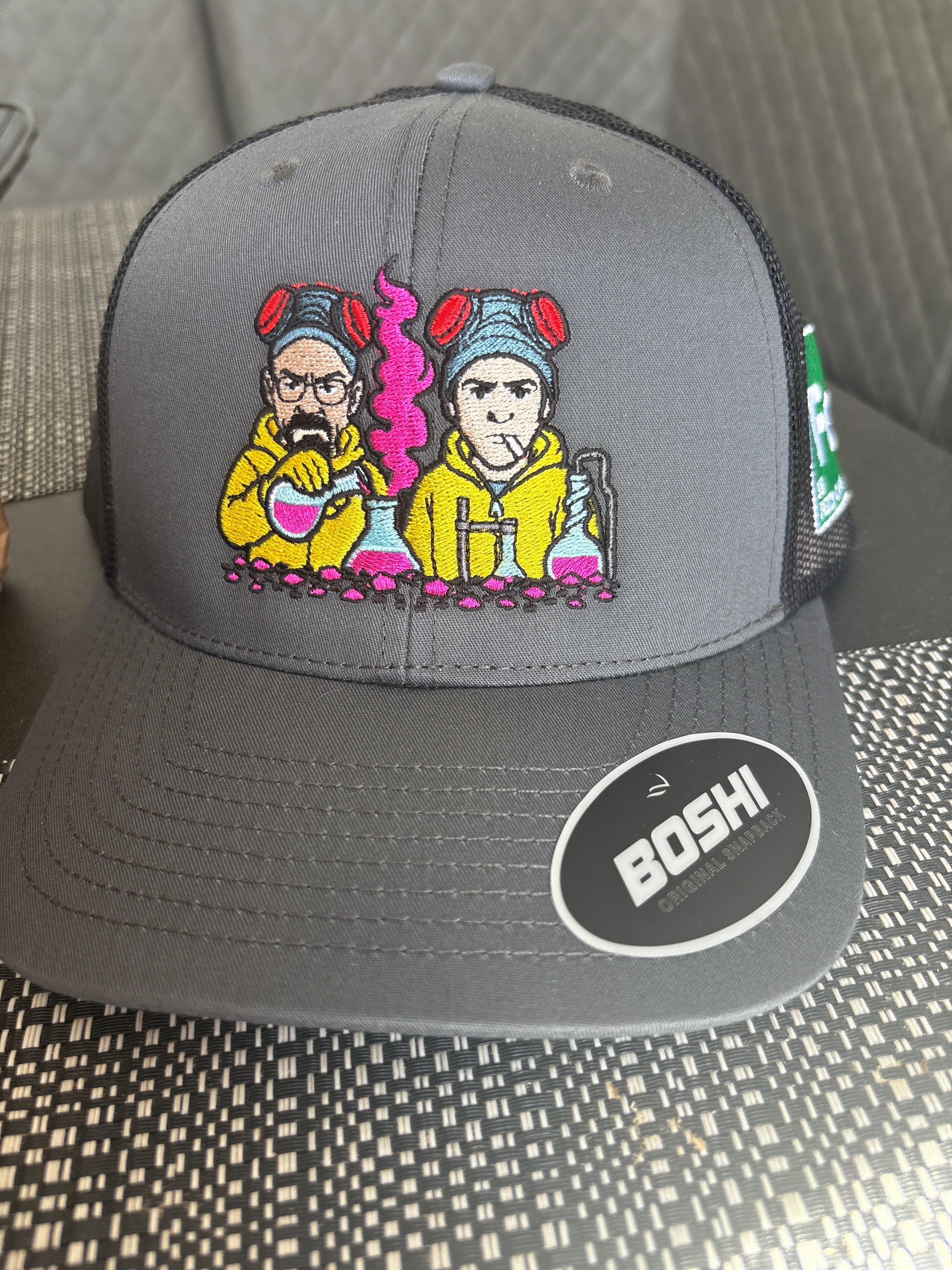 Breaking bad pink cookup- grey/black