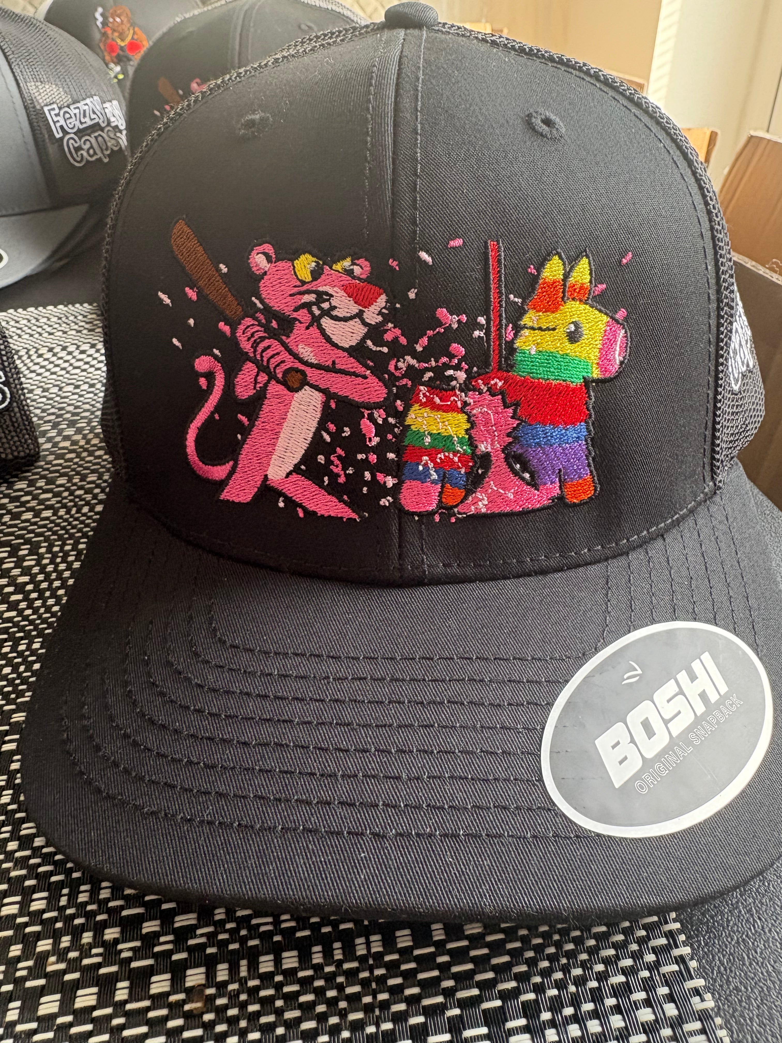 Pink Piñata Party- black