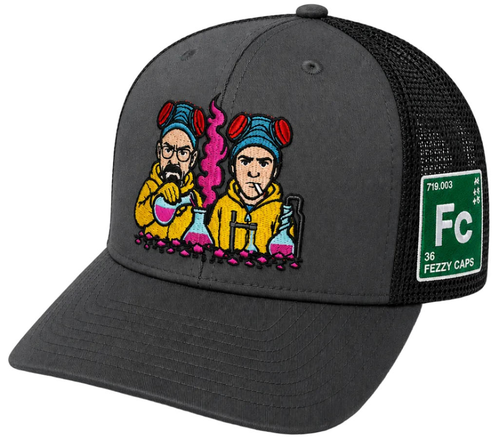 Breaking bad pink cookup- grey/black
