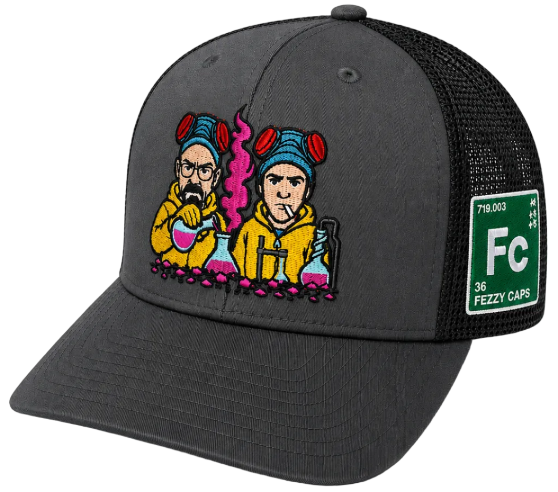 Breaking bad pink cookup- grey/black