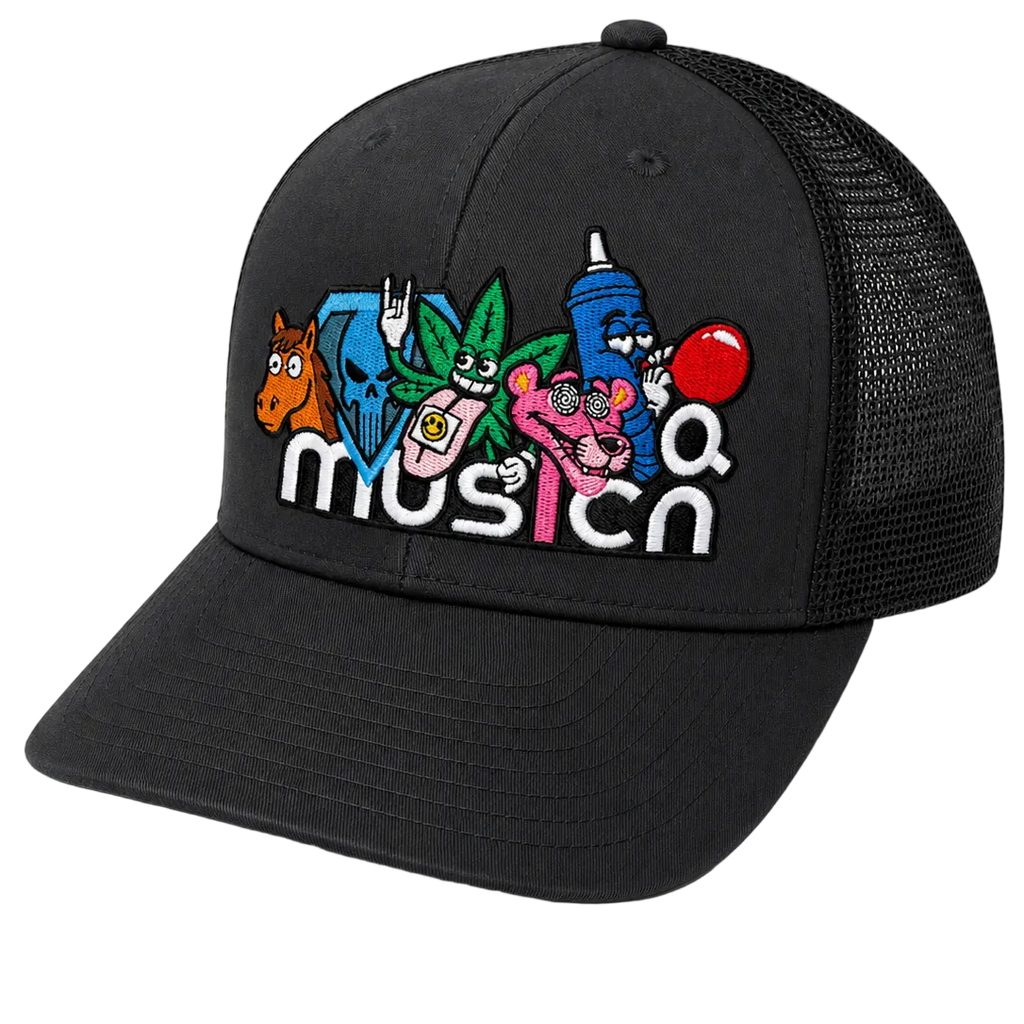 Music On- black