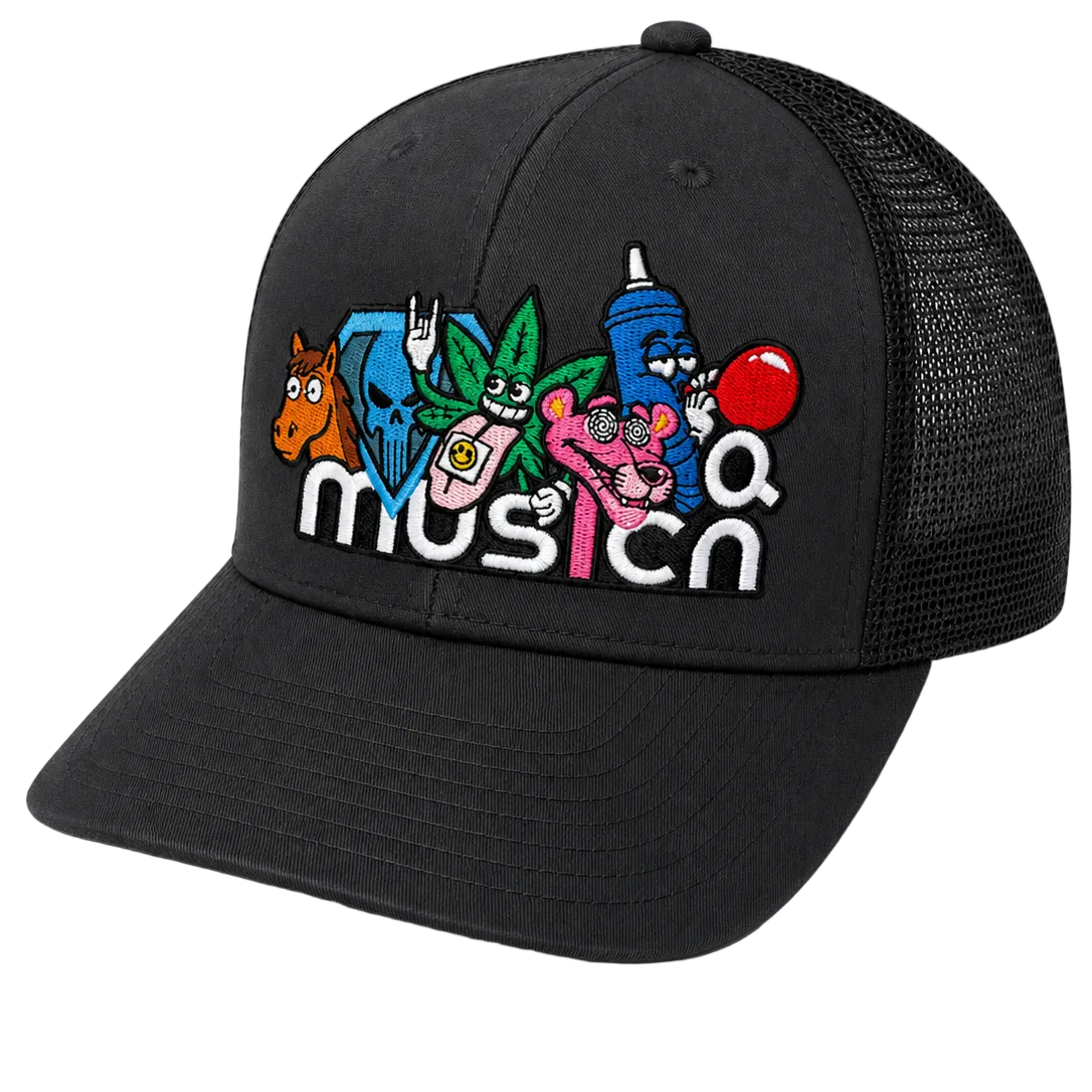 Music On- black