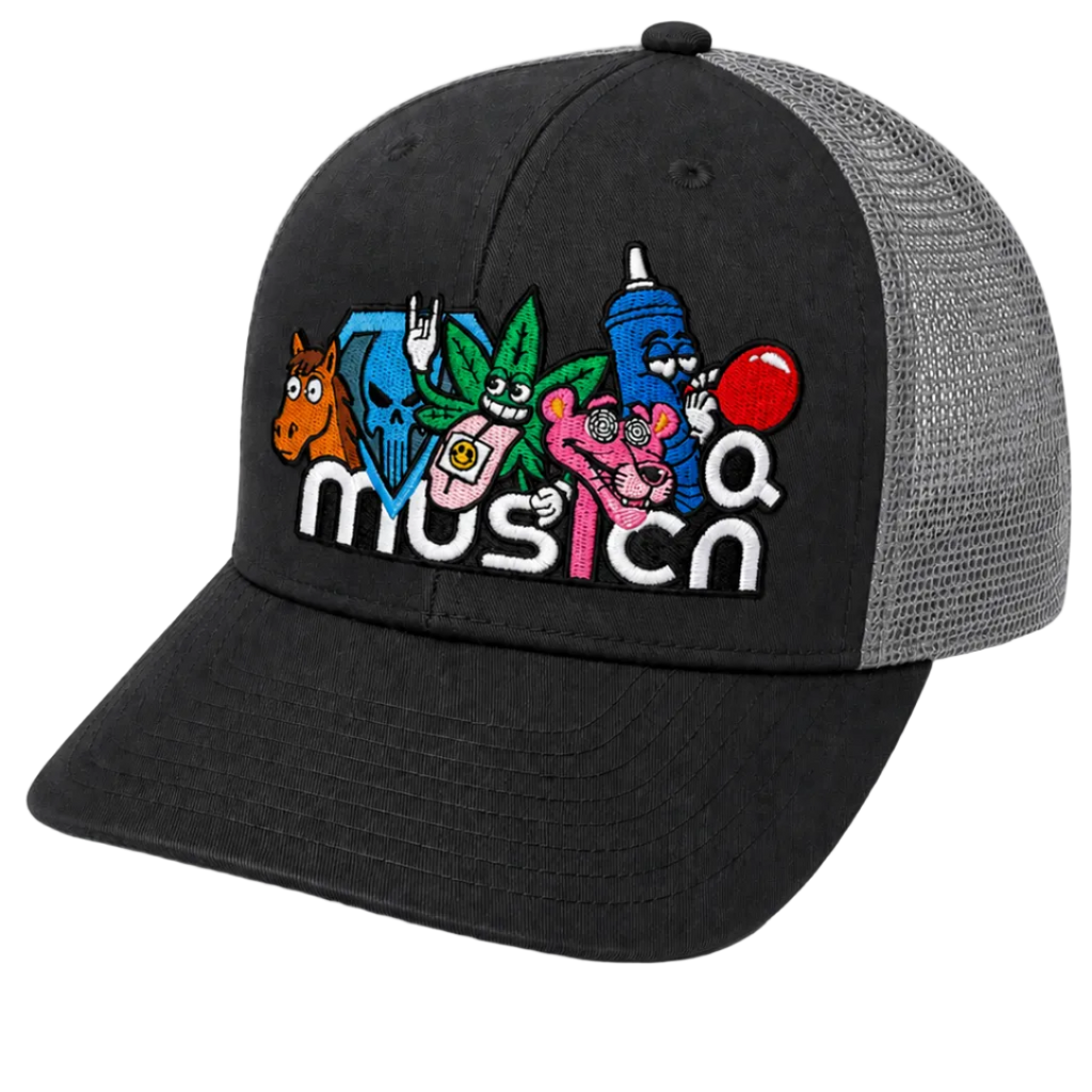 Music on- black/grey