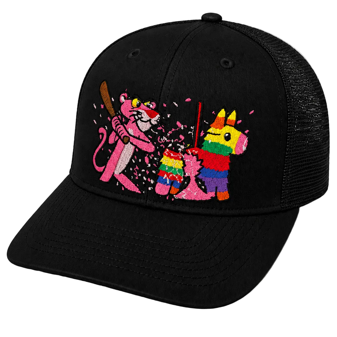 Pink Piñata Party- black