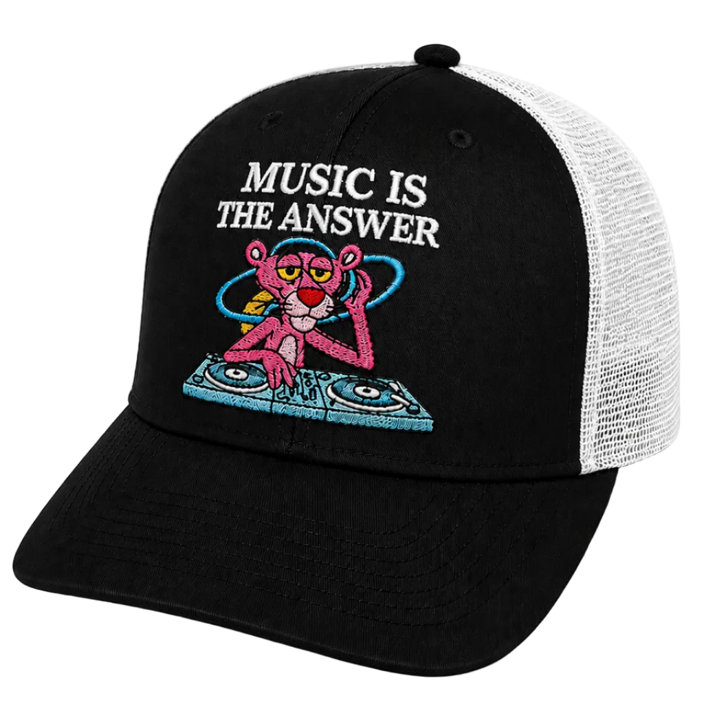 Pink Panther Music Is The Answer- Black/White