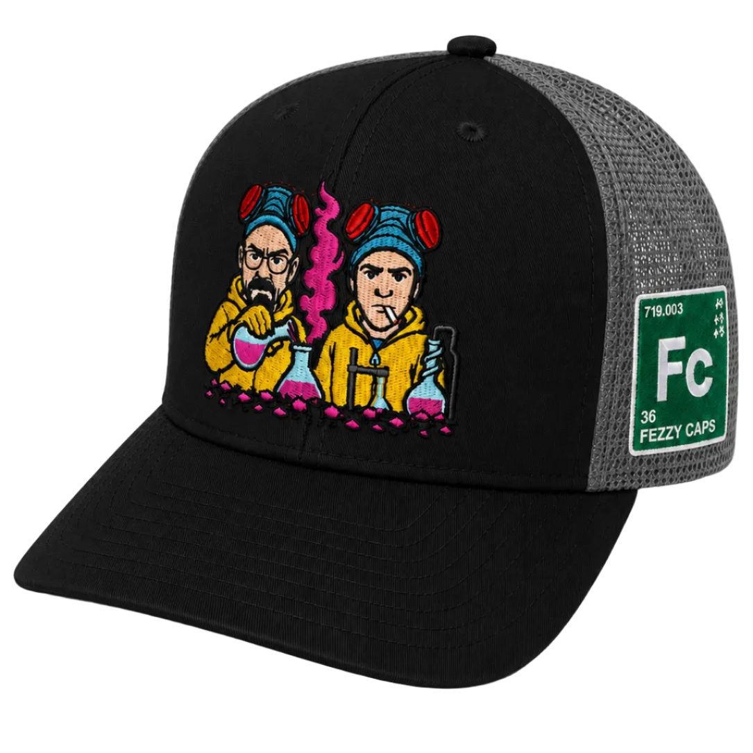 Breaking bad pink cook up- black/grey