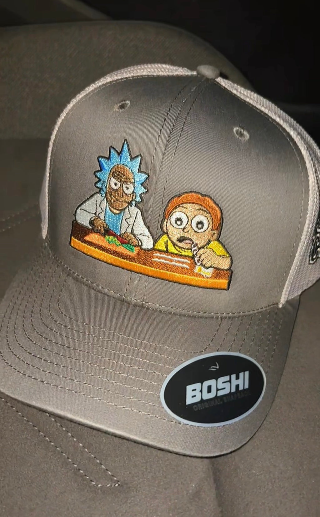 Rick and snorty- grey/grey white