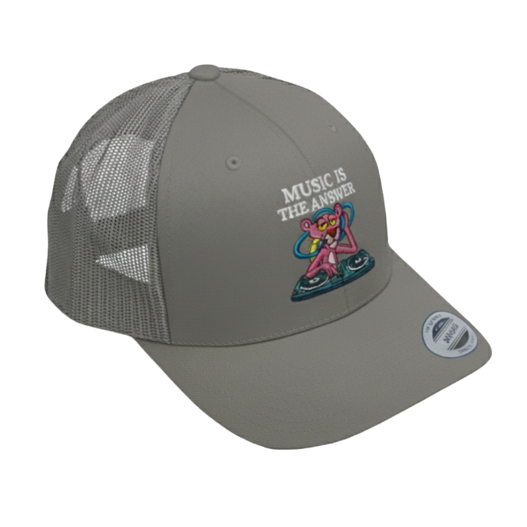 Pink panther music is the answer-grey