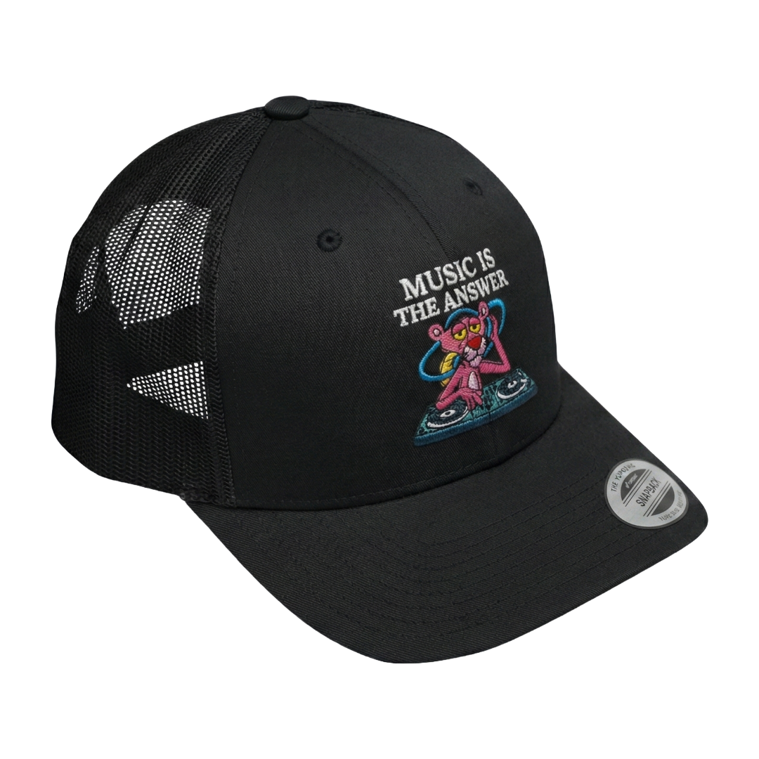 Pink panther music is the answer-black