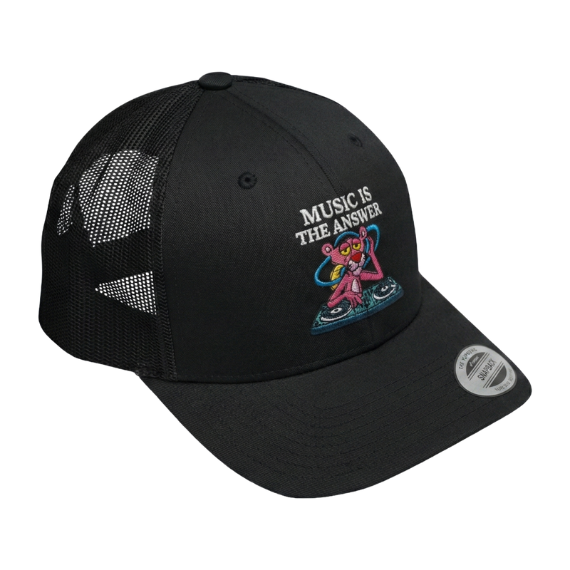 Pink panther music is the answer-black