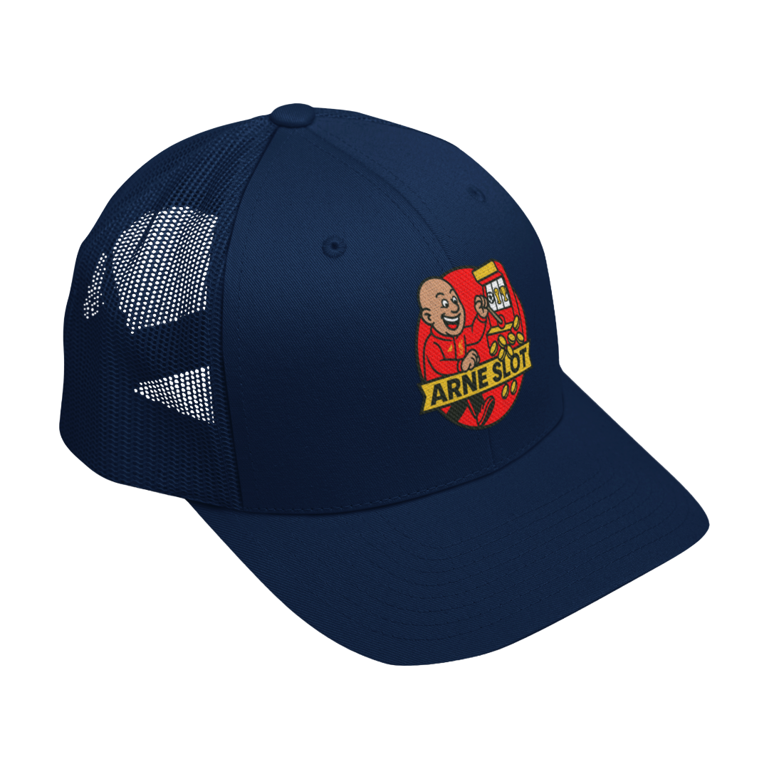 Arne Slot machine-navy