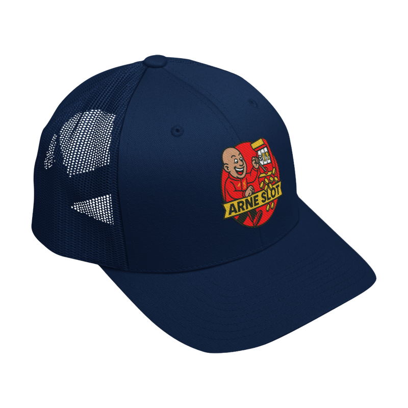 Arne Slot machine-navy