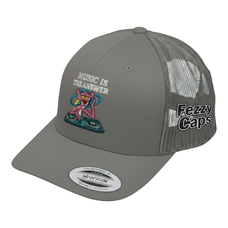 Pink panther music is the answer-grey