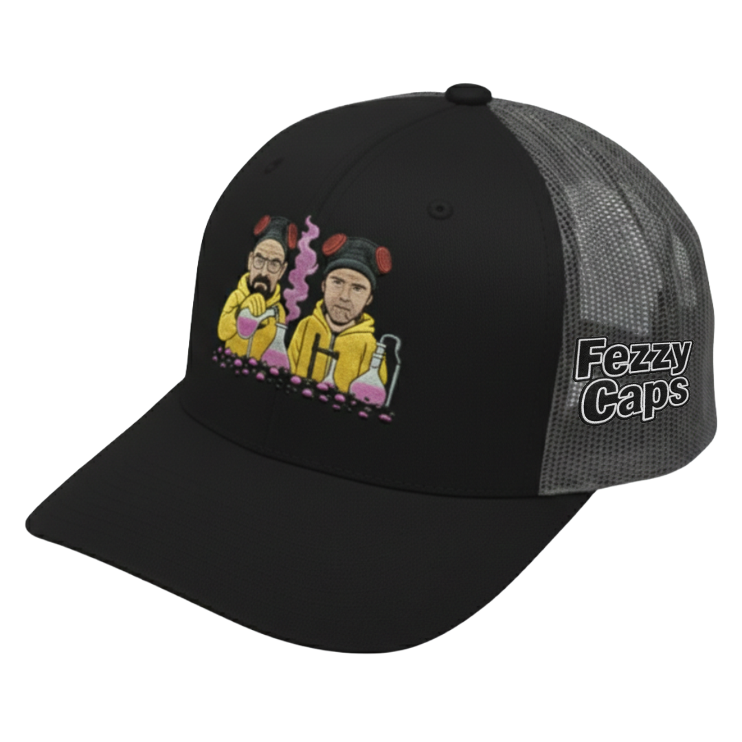 Breaking bad pink cook up- black/grey