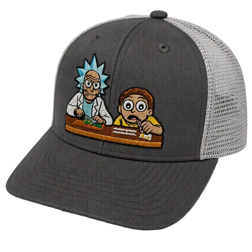 Rick and snorty- grey/grey white